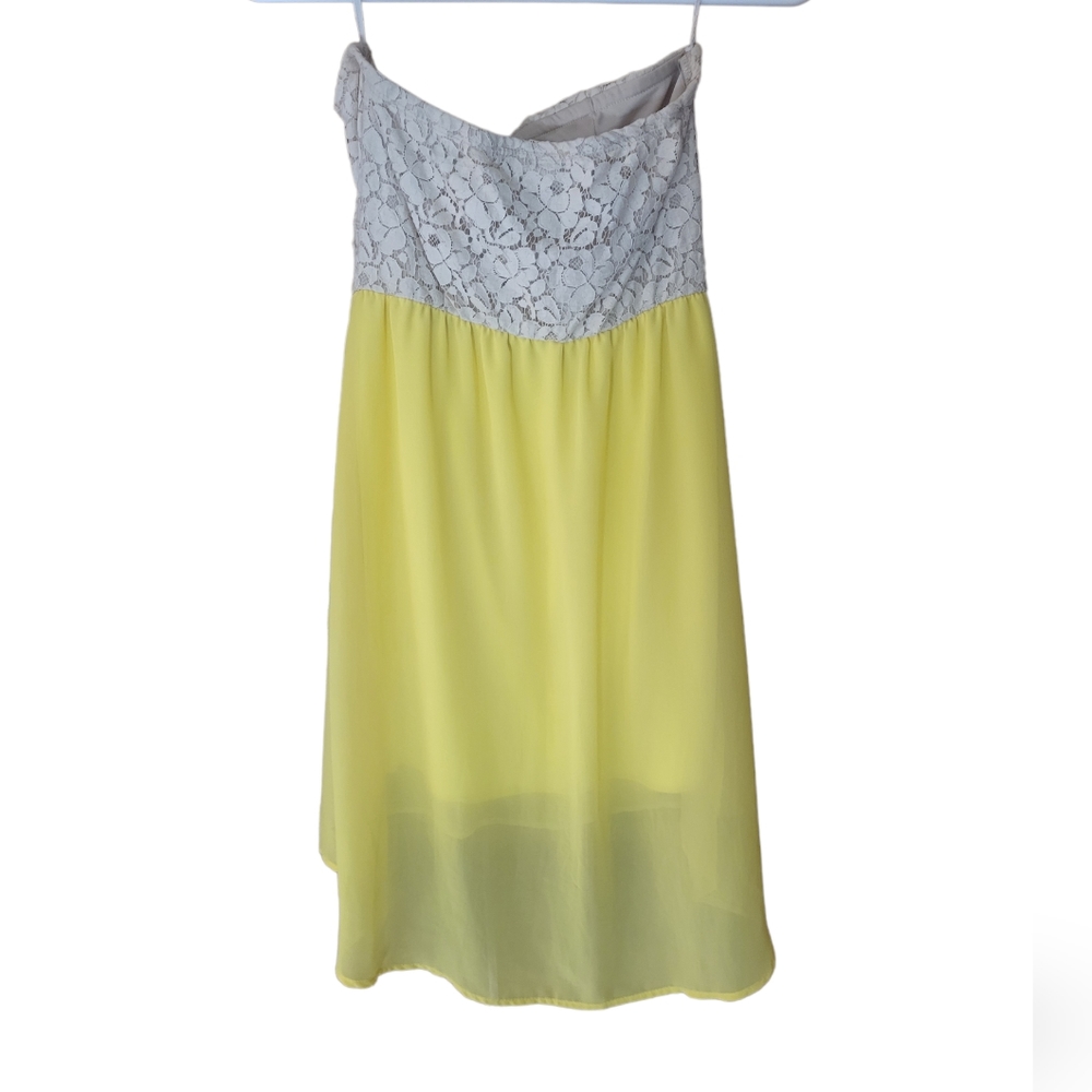Cantata casual strapless dress